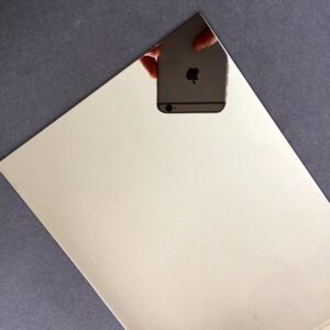 mirror polished stainless steel