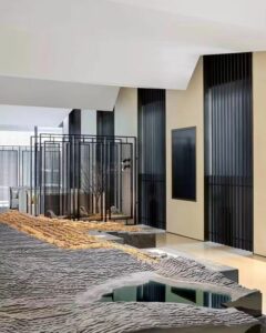 Hospitality design partition