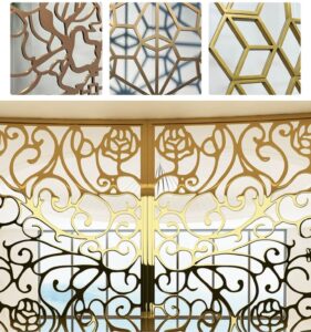 dubai luxury golden partition