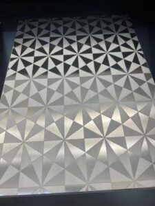 Etched Stainless Steel Sheet