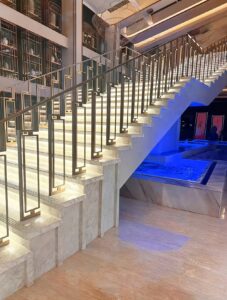 Stainless Steel Handrail Staircase