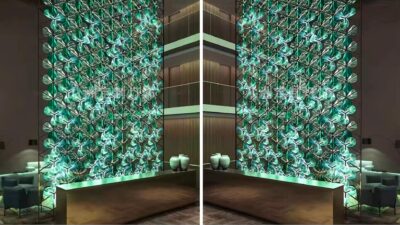 hotel lobby screen