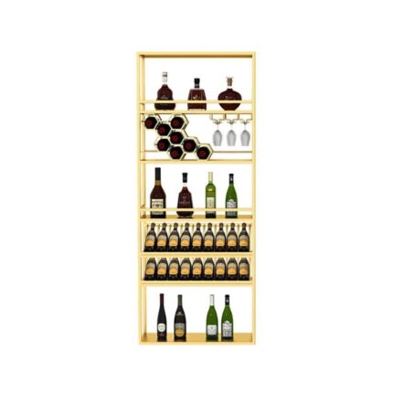colored stainless steel wine rack