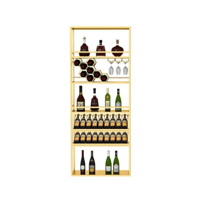 colored stainless steel wine rack