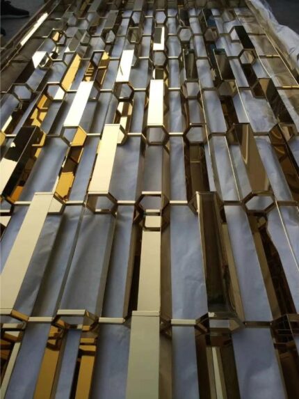 Gold Plated Stainless Steel Screen